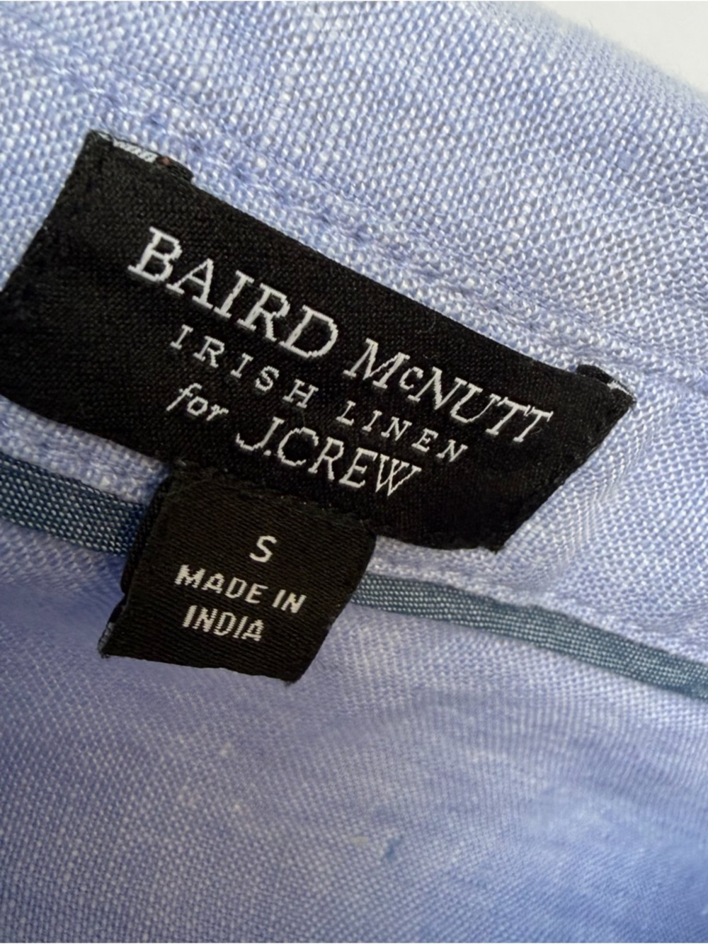 J. Crew Light Blue Button-Front Shirt Dress - Picture 7 of 16
